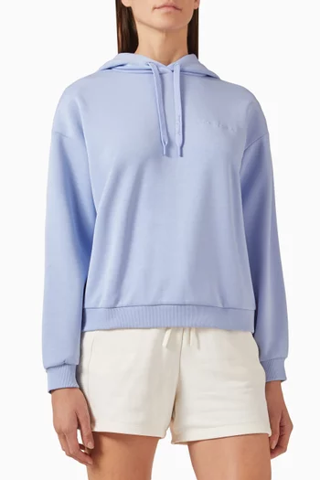 Logo Hoodie in Viscose-blend