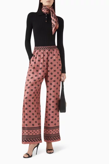 Polo-style Sweater in Wool