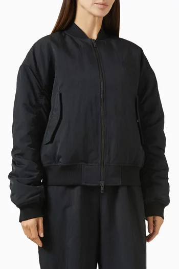 Subway Oversized Jacket in Nylon