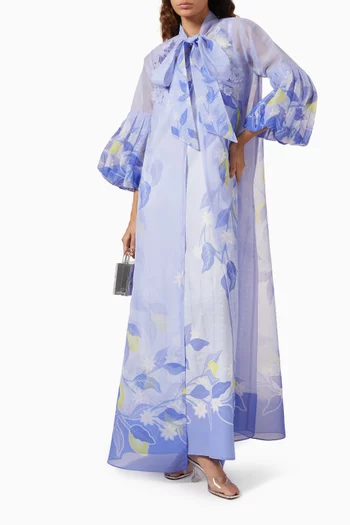 Asher Floral Cape Set
