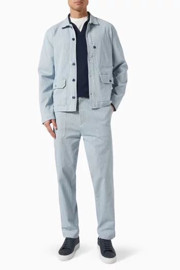 بنطال ويلسون مخطط قطن هيكوري