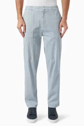 بنطال ويلسون مخطط قطن هيكوري