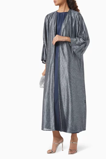 Shimmer Abaya & Dress Set