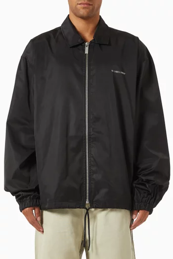 Group Tour Coach Jacket in Nylon