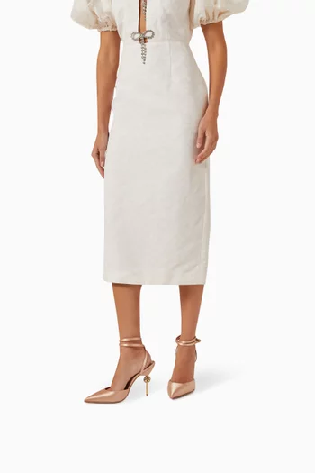 Vittoria 105 Pumps in Satin