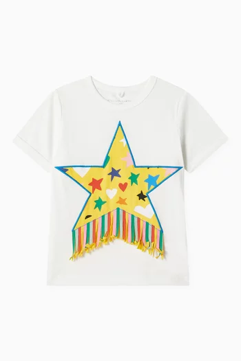 Star Printed T-shirt in Organic Cotton