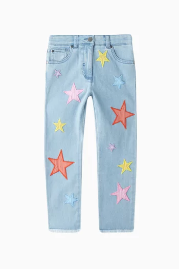 Stars Straight-fit Jeans in Organic Cotton Denim