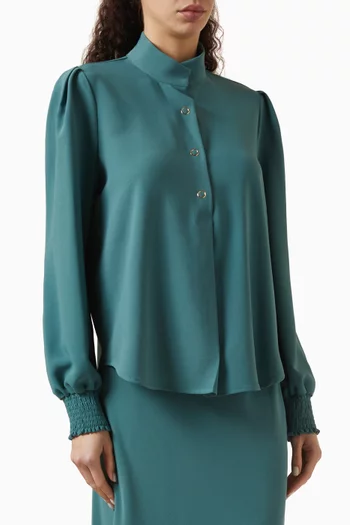 Drawstring Tie-up Jacket