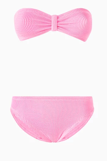Coquette Bikini Set in Stretch Nylon
