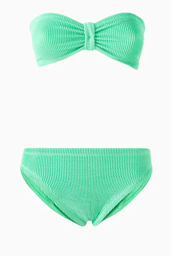 Coquette Bikini Set in Stretch Nylon