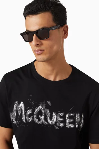 D-frame Sunglasses in Acetate