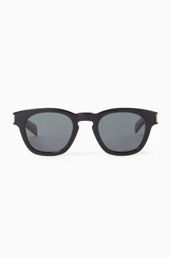 D-frame Sunglasses in Recycled Acetate