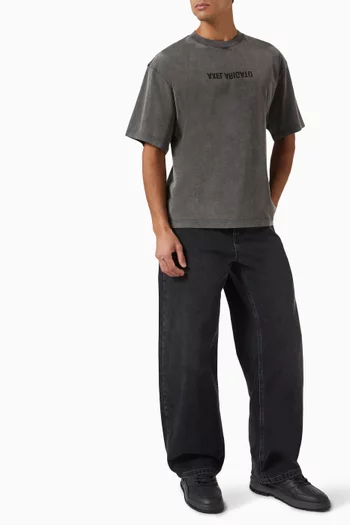Embroidered Relaxed Jeans