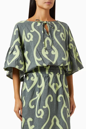 Zakar Blouse in Cotton