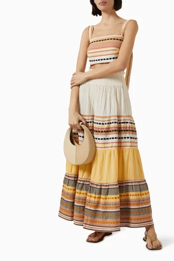 Zakar Maxi Skirt in Cotton