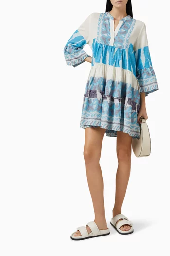 Zakar Printed Mini Dress