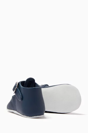 Cut-out Sandals in Leather