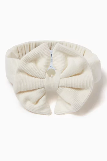 Bow Headband in Cotton-blend
