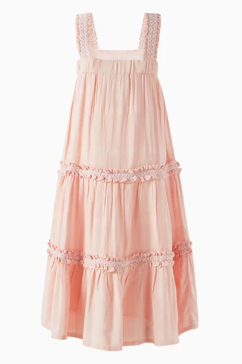 Flower Embroidered Dress