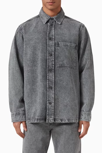 Sadamon B Shirt in Denim