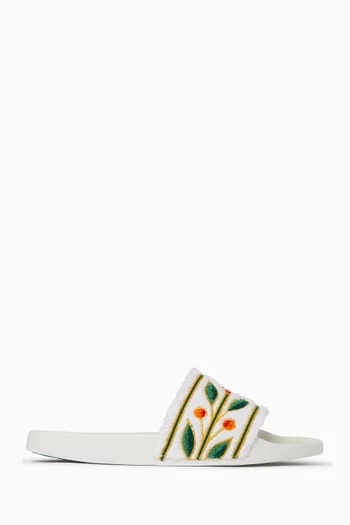 Laurel Slides in Rubber