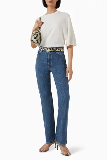 بنطال جينز دانييل بقصة ضيقة دينم