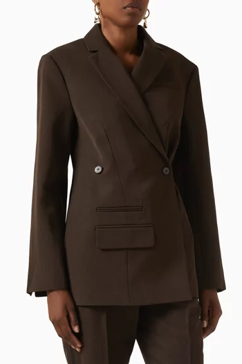 La Veste Tibau Jacket in Viscose Blend