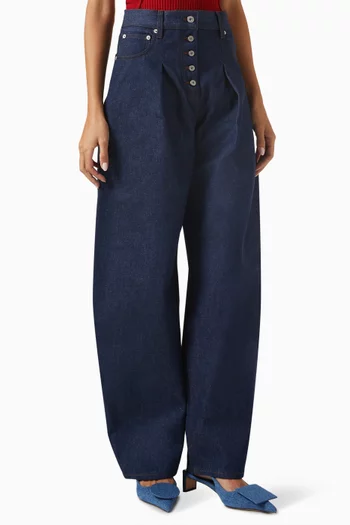 Le De-nimes Ovalo Jeans in Denim
