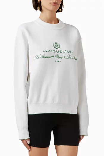 La Maille Venice Sweater in Cotton Blend