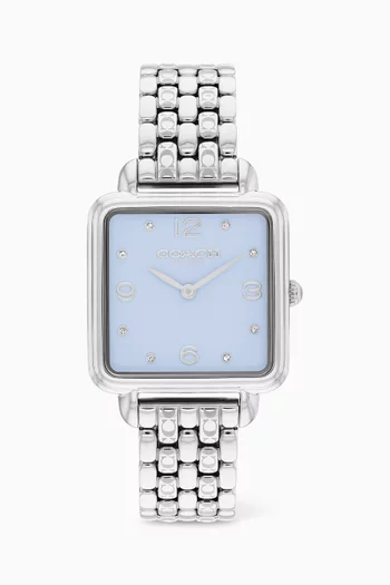 Cass Quartz Watch in Stainless Steel, 28mm