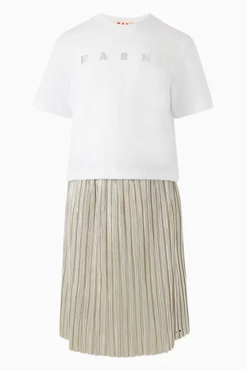 Pleated Skirt in Polyester
