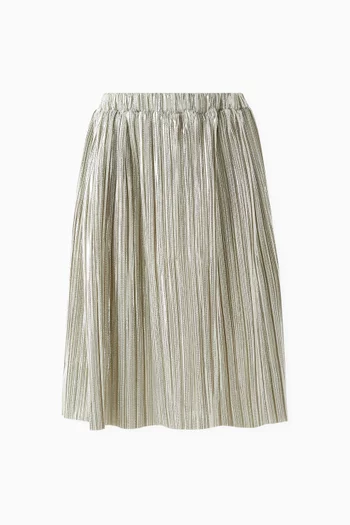 Pleated Skirt in Polyester
