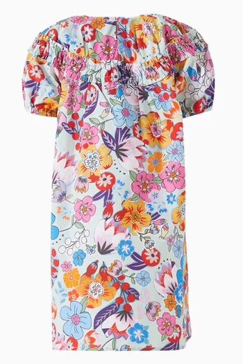 Holiday Mini Dress in Cotton