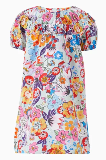 Holiday Mini Dress in Cotton