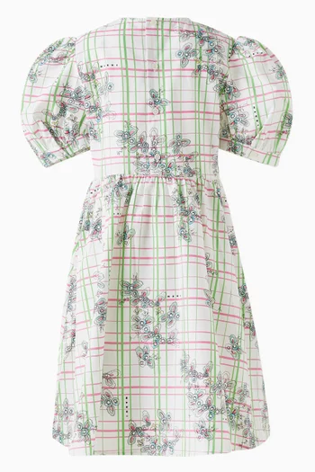 Floral Print Dress in Cotton