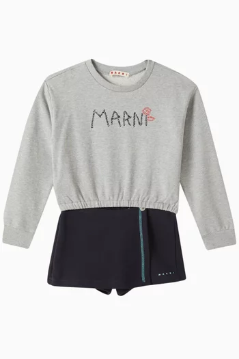 Logo Shorts in Cotton