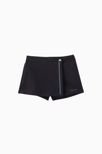 Logo Shorts in Cotton