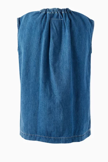 Cargo Dress in Denim