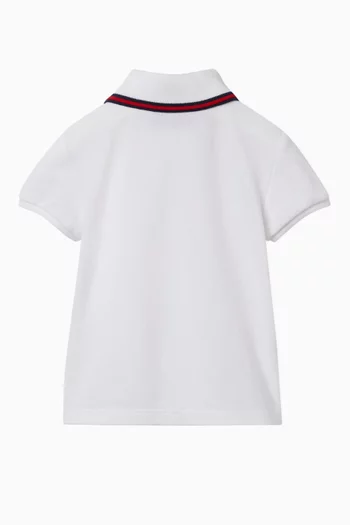 Web Polo Shirt in Cotton