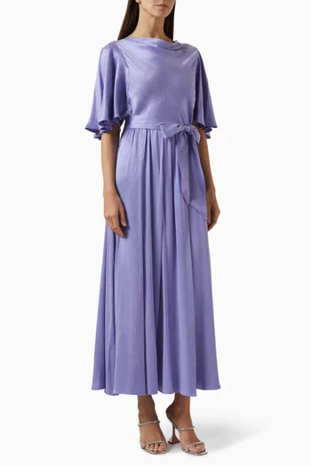 Belted Maxi Dress