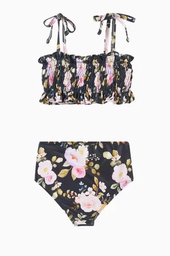 Ruched Two-piece Bikini Set