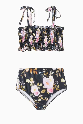 Ruched Two-piece Bikini Set