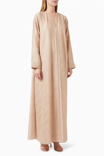 Floral Embellished Abaya