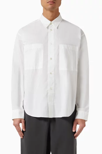 Frame Oversized Shirt in Cotton