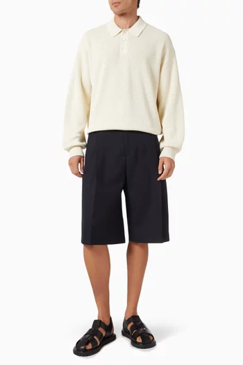 Bermuda Shorts in Cotton-blend