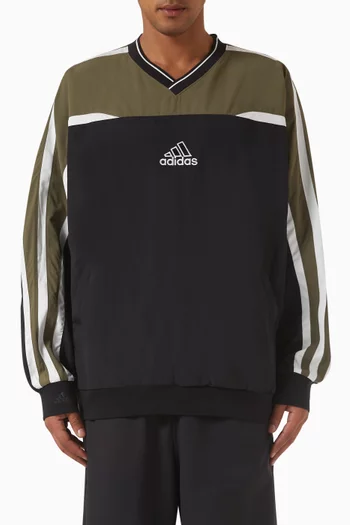 Cutline Pullover Sweatshirt