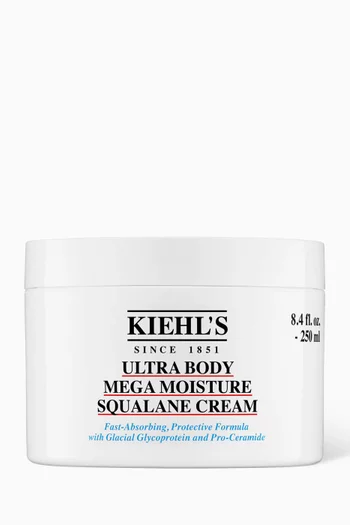 Ultra Body Mega Moisture Squalane Cream, 250ml