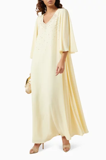 Pearl Embellished Kaftan