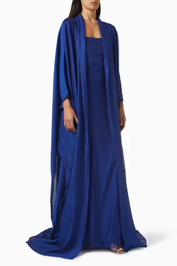 Cape Maxi Dress