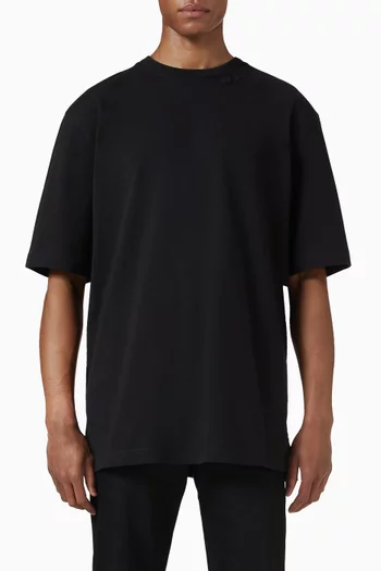 Oversized Logo T-shirt in Cotton